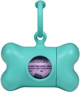 Dozownik torebek dla zwierząt United Pets Bon Ton Nano Classic Pies Kwarcowe tygrysie oko Plastik z recyklingu (6 x 3 x 4 cm) 1