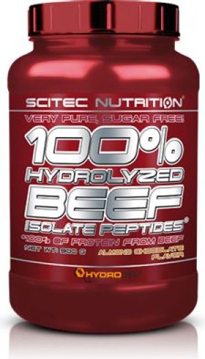 Scitec Nutrition Hydro. Beef Pept. czek migdał 900g 1