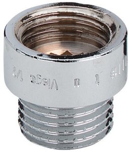 haneforlænger 3/8x30mm - 3/8x30 mm forkromet 1