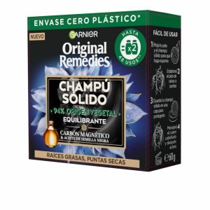 Szampon w kostce Garnier Original Remedies Regulujący Węgiel magnetyczny (60 g) 1