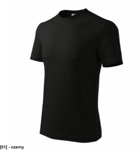 Base - ADLER - Base - Koszulka unisex, 160 g/m2, 100 % bawełna, 85 % bawełna, 15 % wiskoza - czarny XL 1