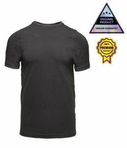 A0KS - KOSZULKA 160 ELASTAN BK CZERŃ 2XL. 1