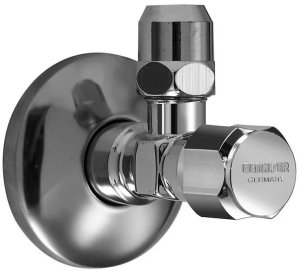 ANGLE VALVE 1/2X3/8 CHROMED BENKISER 1