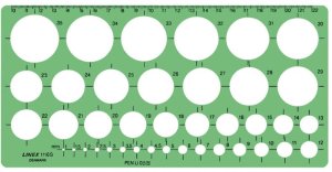 LINEX 1116S CIRKELSKABELON 1