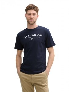 Tom Tailor vyriški marškinėliai, tamsiai mėlyni 1