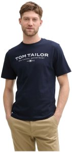 Tom Tailor vyriški marškinėliai, tamsiai mėlyni 1