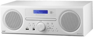 Scansonic DA310 DAB+ m. CD og Bluetooth - HVID 1
