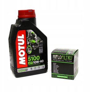 ENGINE OIL MOTO MOTUL 4T 5100 10W40 1L 14