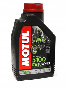 ENGINE OIL MOTO MOTUL 4T 5100 10W40 1L 15