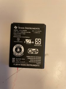 Texas Instruments Akku-Pack für TI-Nspire CX/ CX CAS Modelle N2BT-BKT-B Texas Instruments (N2BT-BKT-B) 1