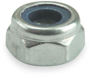 SELF-LOCK HEXNUT M 4 A2 DIN985/ 10PCS 1