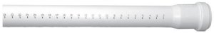 PIPE INTERNAL D40 0.50M WHITE PP 1