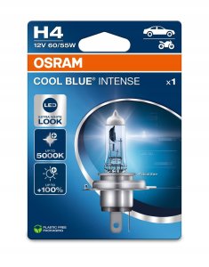 Osram CAR LIGHT BLUE INTENSE 60/55W 12V H4 2