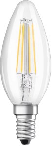 BULB LED B40 4W E14 827 470LM FIL 2PCS 2