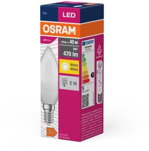 LED BULB B40 E14 4.9W 827 470LM VALUE 2