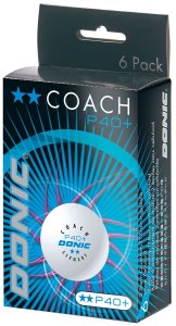 TABLE TENNIS BALL DONIC P40+ 6PCS 2