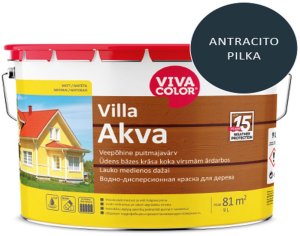 PAINT FACADE VILLA AKVA GREY 7016 9L 2