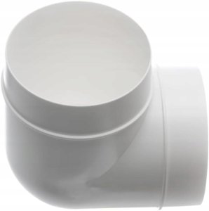 Europlast VENTILATION DUCT ELBOW 100MM 90 PLAST 3
