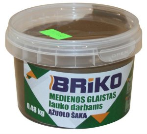 WOOD FILLER EXT BRIKO OAK BRANCH 0.48KG 1
