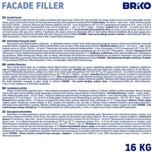 COATING BRIKO FACADE 16KG 2