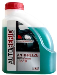 CONCENTRATED GREEN ANTIFREEZE AUTOSERIO 2