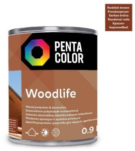 IMPREGNATOR WOODLIFE REDDISH BROWN 0,9L 1