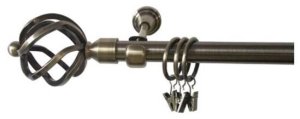 SINGLE CURTAIN RAIL SET F512005 180CM 1