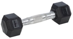 RUBBER HEXDUMBBELL YLDB35 2KG 1