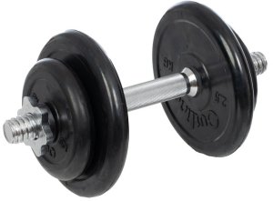 10KG RUBBER DUMBBELL SET 1
