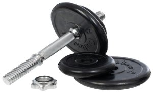 10KG RUBBER DUMBBELL SET 2