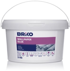 WALLPAPER GLUE BRIKO 3KG 2