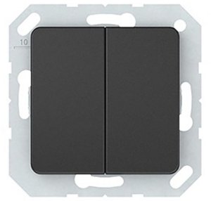 TWO GANGS SWITCH ANTRAC. P510-020-02 SL 1
