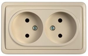 SURFACE MOUNTED SOCKET WITHOUT EARTH 1