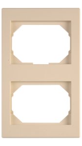FRAME DOUBLE BEIGE VERTIC XP 2
