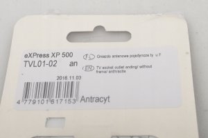 TV SOCKET FLUSH ANT XP 3