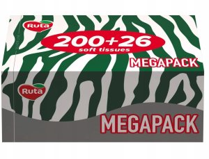 TISSUES RUTA WHITE FAMILY PACK BRICK 2SL 4