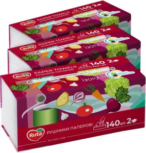 Ruta PAPER TOWEL WITH LEAVES RŪTA 140 PCS 3