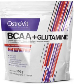 OstroVit BCAA + Glutamine Naturalny 500g 1