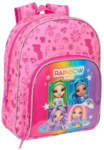 Plecak szkolny Rainbow High Shine Wielokolorowy 28 x 34 x 10 cm 1