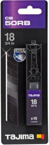 18MM TAJIMA RAZAR BLACK BLADES CB50RB 10 1