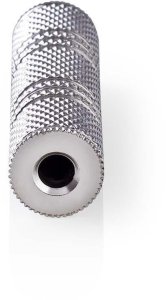 ADAPTER 3.5MM F/F SILVER 2