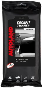 AUTOLAND DAMP CAR DASHBOARD WIPES SHINE 2