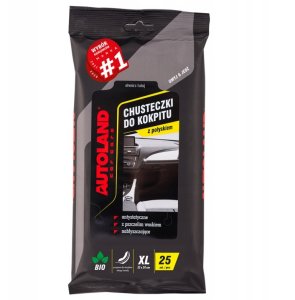 AUTOLAND DAMP CAR DASHBOARD WIPES SHINE 3