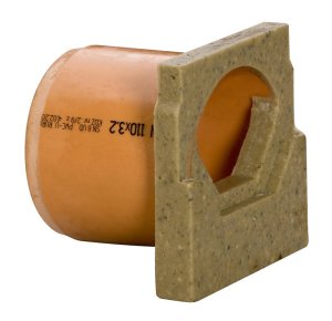 REAR WALL WITH PVC PIPE H90 1