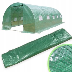 Folia na tunel ogrodowy 3x8m Zielona 24m2 2