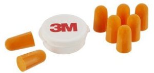 EARPLUGS 3M 1100 4 PAIRS + STORAGE BOX 2