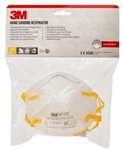 PARTICULATE RESPIRATOR 3M 8710 FFP1 3PCS 3