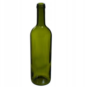 BOTTLE GLASS 0.75L SET OLIV NO CAP 8PCS 6
