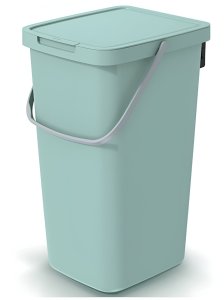 WASTE BIN SOFT GREEN 25L 1