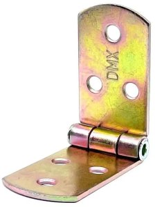 Domax HINGE 8071 120X35X2.5MM ZINC 4